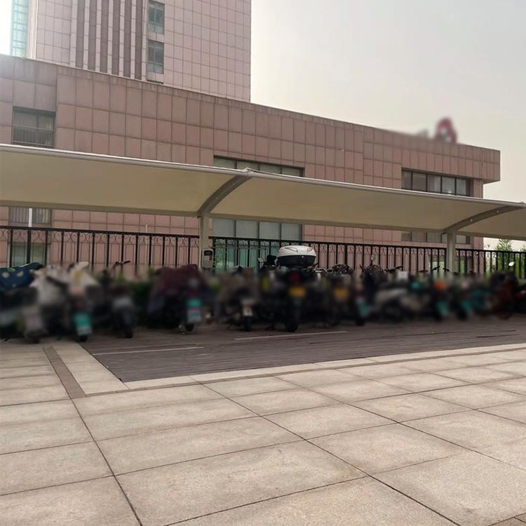 灵丘县膜结构电动车棚